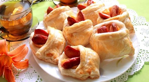 Перекус «Зайчата в тесте»