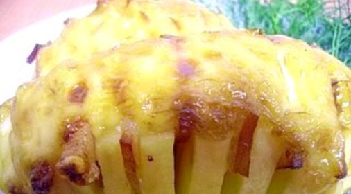 Картофель с грудинкой