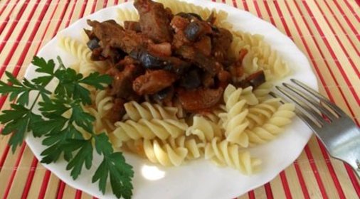 Баклажаны с мясом