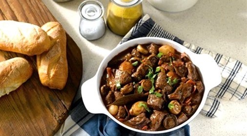 Мясо по‑бургундски