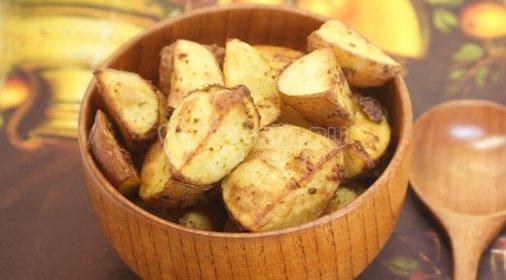 Чесночный картофель