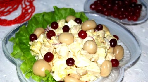 Салат Новогодний лес