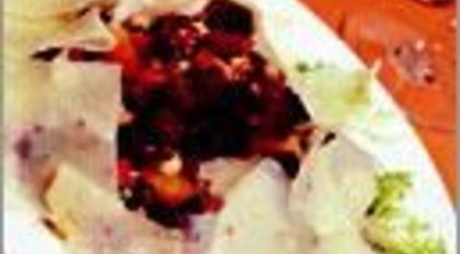 Салат из свеклы и пармиджано-реджано