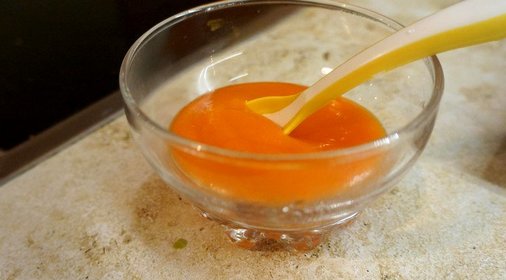 Детское пюре из картофеля и моркови