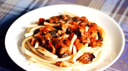 Паприкаш из вешенок