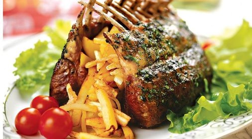 Шалаш из бараньей корейки