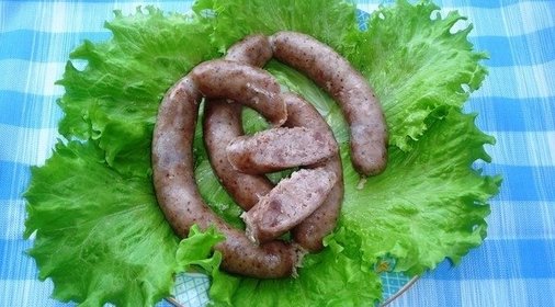 Домашняя колбаса из куриной грудки