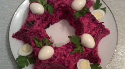 Сырный салат Восхищение