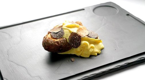 Беременная трюфелем картошка