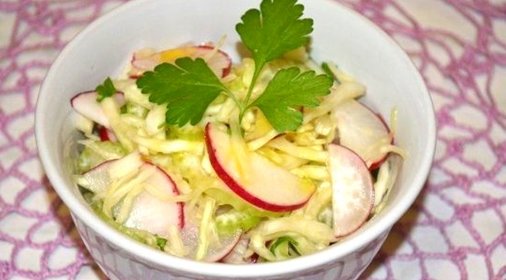 Салат к картошке с мясом