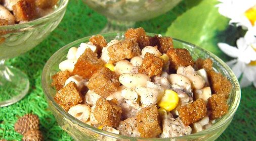 Салат со шпротами