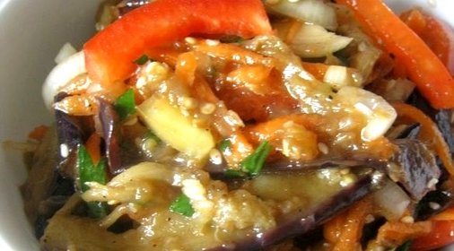 Салат баклажаны по-корейски