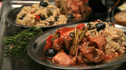 Мясо по-итальянски в томатном соусе