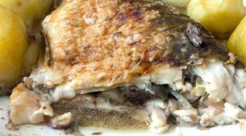 Фаршированный карп в фольге