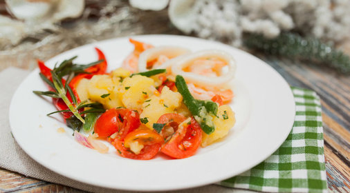 Теплый салат за 20 минут: пошаговый рецепт