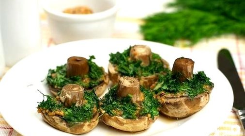 Шампиньоны фаршированные