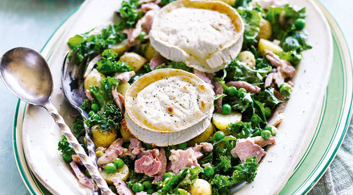 Салат из молодого картофеля