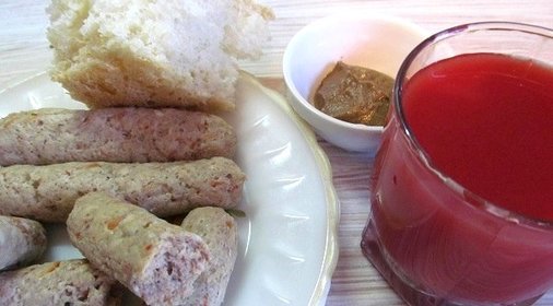 Колбаски из куриного фарша