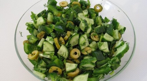 Салат «Утро на болоте»