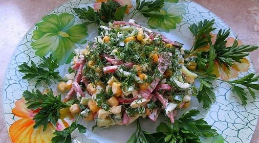 Салат Соломка