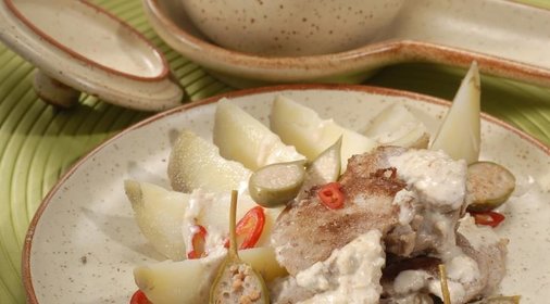 Лингвинни с морепродуктами по Каталонски