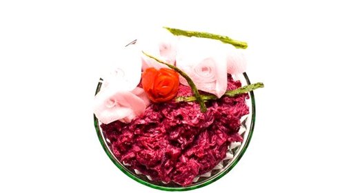 Салат из свеклы с огурцами