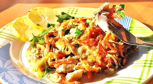 Филе щуки в духовке