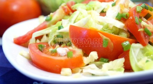 Овощной салат с ревенем «Рэнди»