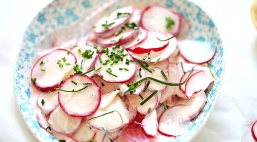 Салат из редиски