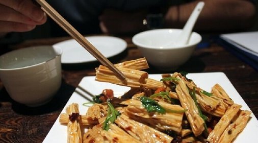 Салат со спаржей по-корейски