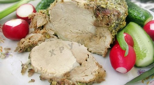 Свиная шейка в фольге