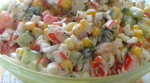 Салат Летнее настроение