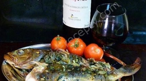 Терпуг в духовке