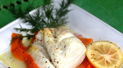 Отварная треска