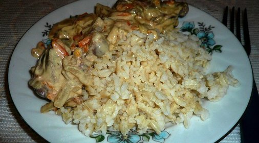 Бурый рис в мультиварке