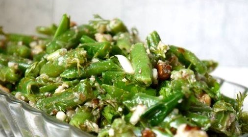 Салат из фасоли стручковой