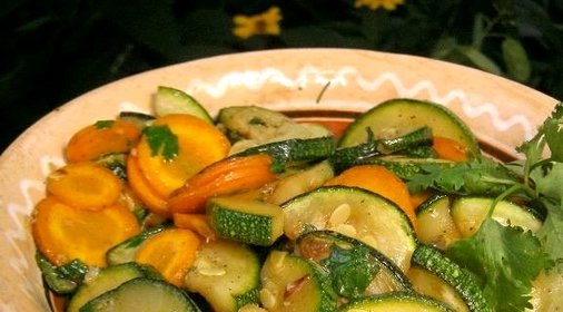 Салат с цукини