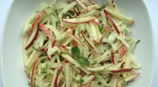 Салат из фенхеля с яблоками