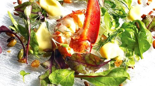 Салат из омаров