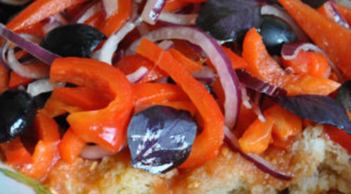 Итальянский салат Панцанелла