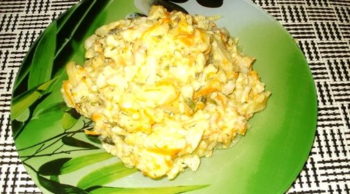 Капуста, тушенная со сметаной