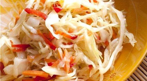 Салат из белокочанной капусты