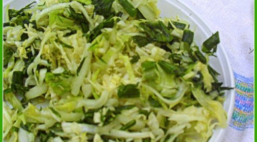 Летний салат к шашлыку