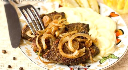 Свиная печень в кляре