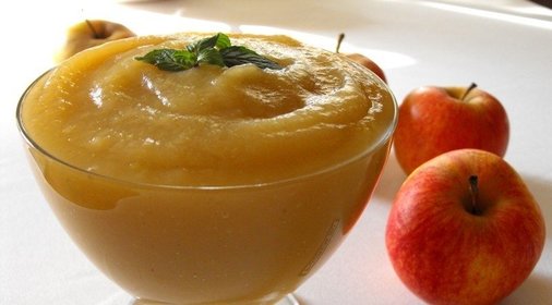 Пюре из яблок без сахара