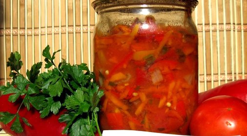 салат Летний с овощами