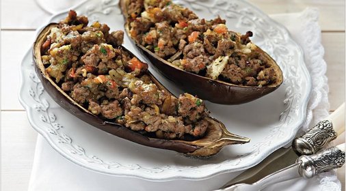 Фаршированные баклажаны