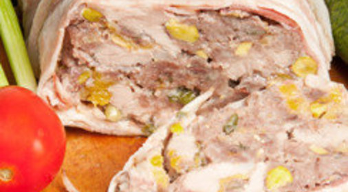 Террин из свинины и курицы от максима копылова