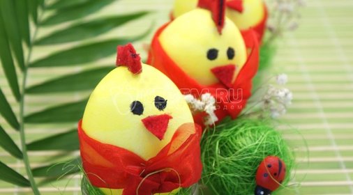 Яйца «Пасхальные цыплятки»