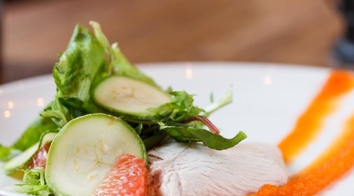 Салат с индейкой